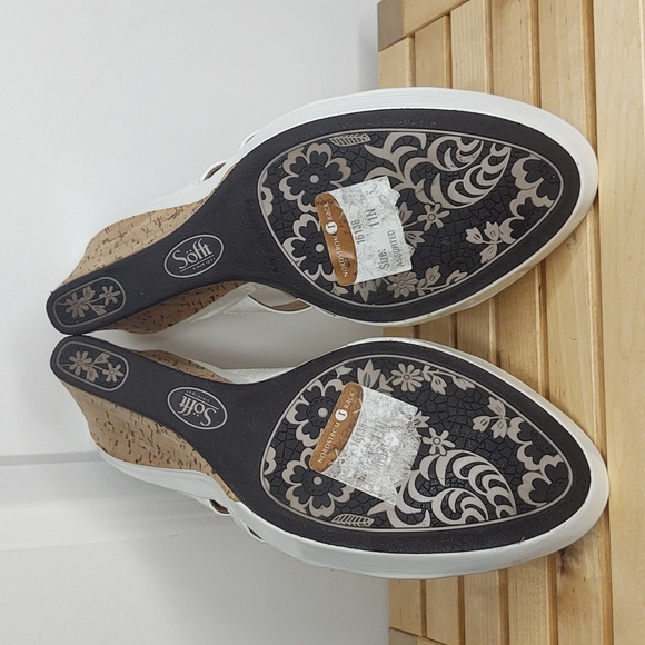 Söfft🤍patent leather wedge sandal, 11 NARROW 🆕 - Picture 7 of 11